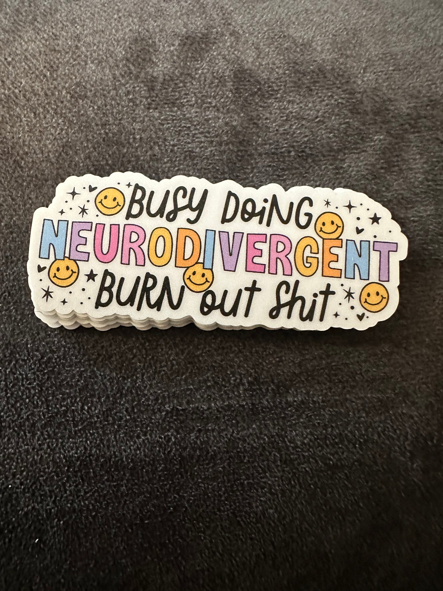 Burn out shit